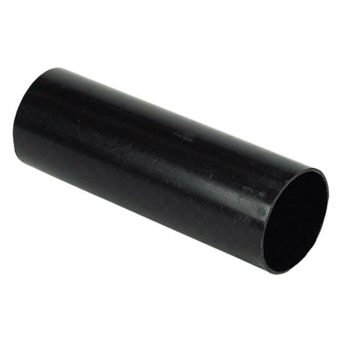 Product image for Round Downpipe 2.5m Pipe Black 68mm
