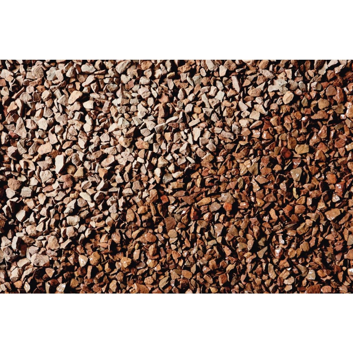 Red stone chippings bulk bag online