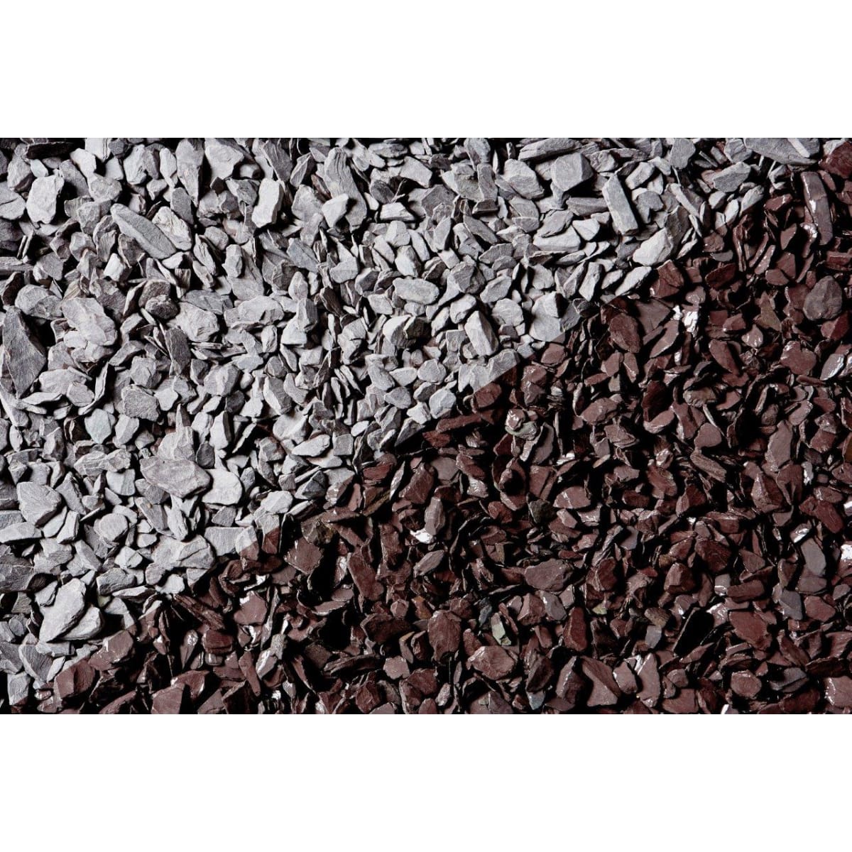 Wickes plum cheap slate chippings