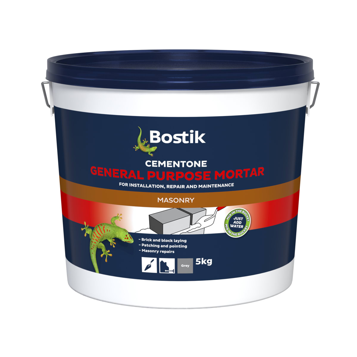 Product image for Bostik Cementone General Purpose Mortar Tub 5kg
