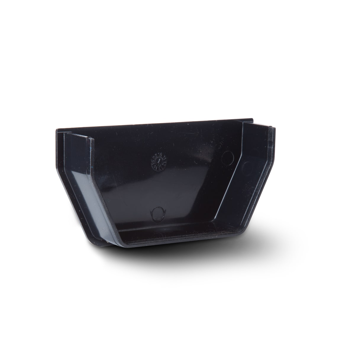 Product image for Square Internal Stop End Black 112mm