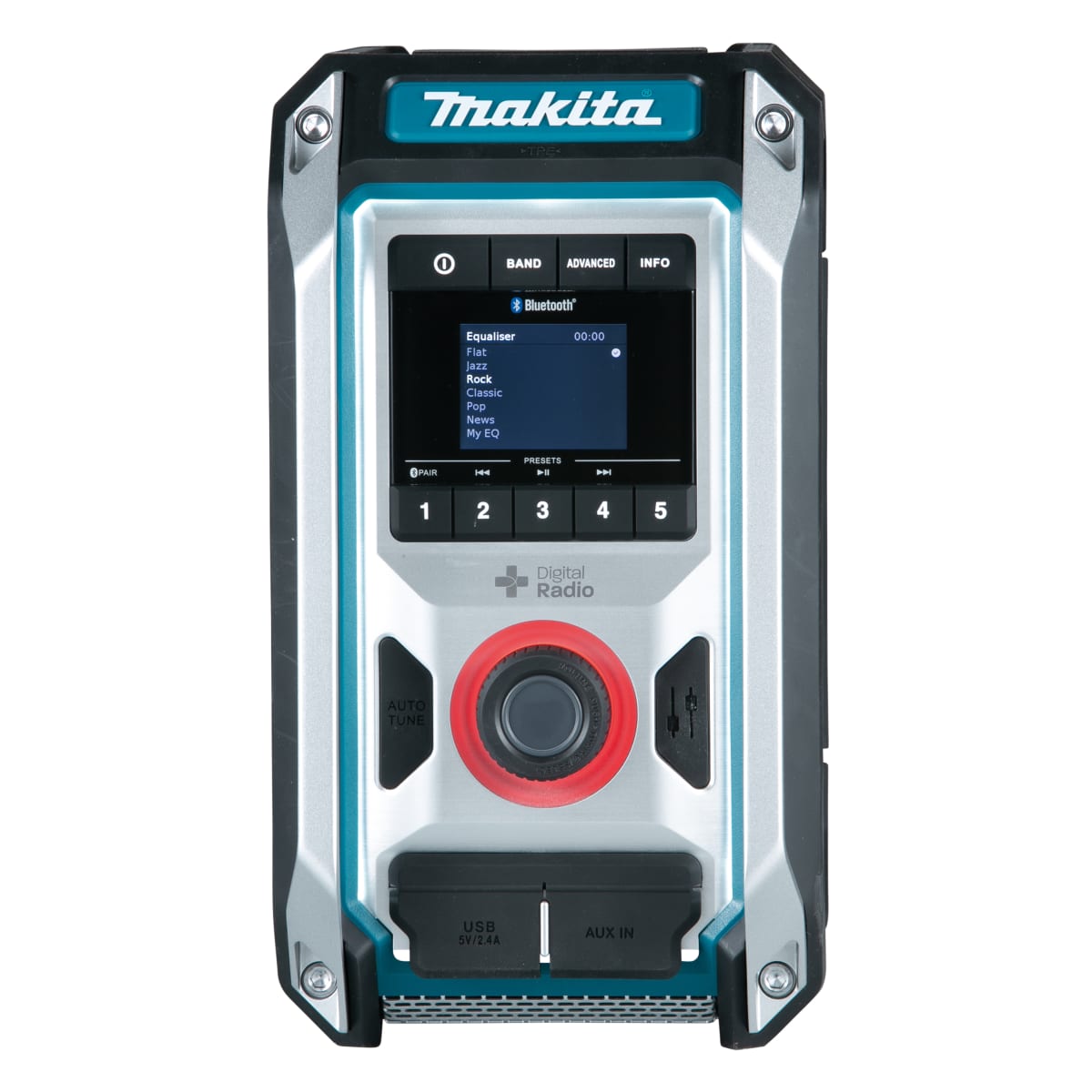 Makita DMR115 Digital DAB Site Radio DAB + Bluetooth USB Charger 18v LXT  12v