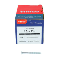 TIMco Twin-Thread Double Countersunk Wood Screw 60 x 5mm Box of 200