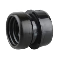 Wavin OsmaSoil Boss Socket Adaptor 40mm Black