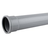 Wavin OsmaSoil Grey Seal Soil Pipe 110mm Grey