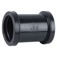 Osma 4W105B Push Fit Double Socket 32mm (Dia) Black