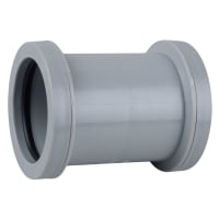 Osma 4W105G Push Fit Double Socket 32mm (Dia) Grey