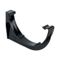 Wavin Osma RoundLine Gutter Support Bracket 112mm Black