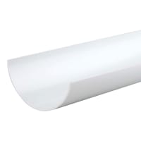 Osma 0T074W Roundline Gutter 4m x 112mm (L x Dia) White