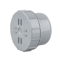 Wavin OsmaSoil Plain Ended Access Plug 110mm Grey