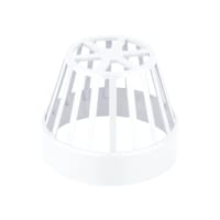 OsmaSoil 4S302W Balloon Grating 110mm (Dia) White