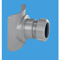 McAlpine Mechanical Soil Pipe Boss Connector Grey