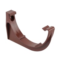 Osma 0T019N Roundline Gutter Support Bracket 112mm (Dia) Brown