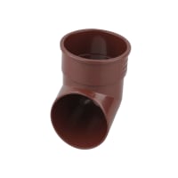 Osma 0T037N Roundline Pipe Shoe 68mm (Dia) Brown