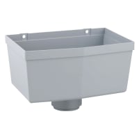 Osma 0T332G Roundline Hopper Head 68mm (Dia) Grey