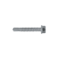 Rawlplug Hex-Head Self Drilling Screws 16 x 4.8mm Zinc Plated Pack of 100