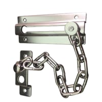 Hiatt Square Door Chain 3.5 Inch Chrome Plated