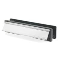 Yale Letter Plate 300mm L Chrome Plated