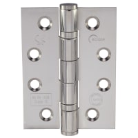 Grade 13 Ball Bearing Hinge 102 x 76 x 3mm Pol Stainless Steel