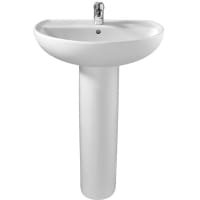 Twyford Alcona 1 Tap Washbasin 175 x 550 x 420mm White