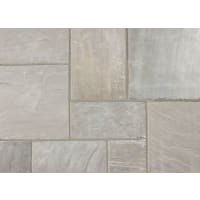 Marshalls Indian Sandstone Squaring Off Kit 560 x 560 x 22mm Grey Multi