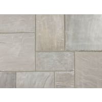 Marshalls Indian Sandstone Squaring Off Kit 560 x 560 x 22mm Grey Multi Pack of 4