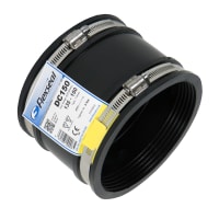 Fernco DC115 Drain Coupling 100mm Black