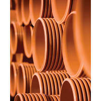 Polypipe Polysewer 15° Double Socket Bend 150mm Terracotta