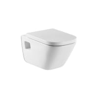 Roca The Gap Square Wall Hung WC Horizontal Outlet White