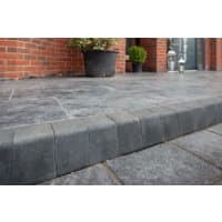 Marshalls Keykerb KL HB Radius 100 x 127 x 200mm Charcoal