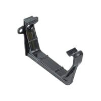 Osma Squareline Gutter Support Bracket 100mm Dia Black