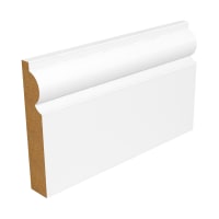 SAM09 69 x 18mm Torus Architrave 4.2m Primed White FSC