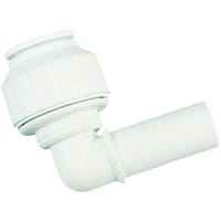 JG Speedfit Stem Elbow 15mm White