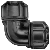 Philmac Elbow 20mm Black