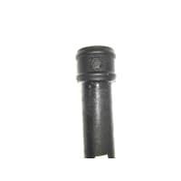Classical Single Socket Pipe Eared 75 x 1830mm (Dia x L) Black