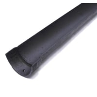 Classical Half Round Gutter 100 x 1830mm (Dia x L) Black