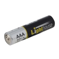 Lighthouse AAA Alkaline Batteries LR03 1120mAh Pack of 4