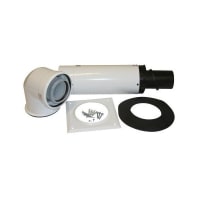 Worcester Telescopic Horizontal Standard Flue and Terminal 10mm