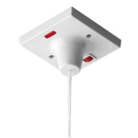BG Electrical Ceiling Switch 45A Double Pole Neon White