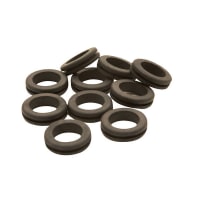 Nexus Open Grommets 20mm Pack of 10 Black