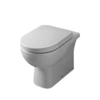 Essential Lily Back to Wall Pan 360mm W White