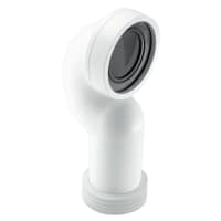 McAlpine 90° Space Saving Adjustable Length Rigid WC Pan Connector