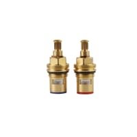 Masefield Beta High Spline Tap Gland 8 x 12mm Dia Brass Pack of 2