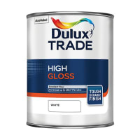 Dulux Trade High Gloss Paint 5L White