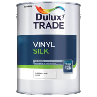 Dulux Trade Vinyl Silk Emulsion Paint 5 Litres White
