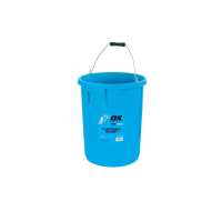 Ox Pro Plasterers Bucket 5 Gallon / 25 Litres Blue