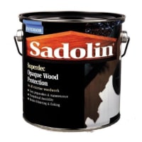 Sadolin Superdec Satin Opaque Wood Protection 5 Litres Black