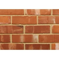 Imperial Wirecut Pre War Banded Brick 73mm Red