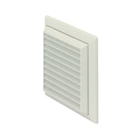 Domus Ventilation Grille With Flyscreen 155 x 155 x 45mm White