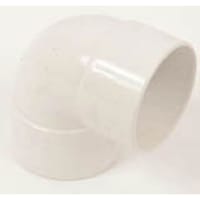 Polypipe 90° Knuckle Bend 50mm White WS64W